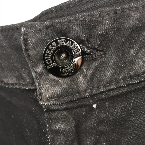 Guess Black Jeans size 32” - Picture 2 of 8